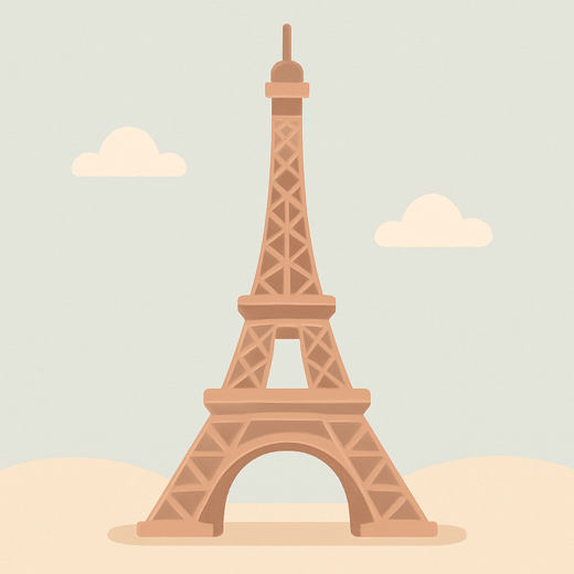 Eiffel Tower illustration