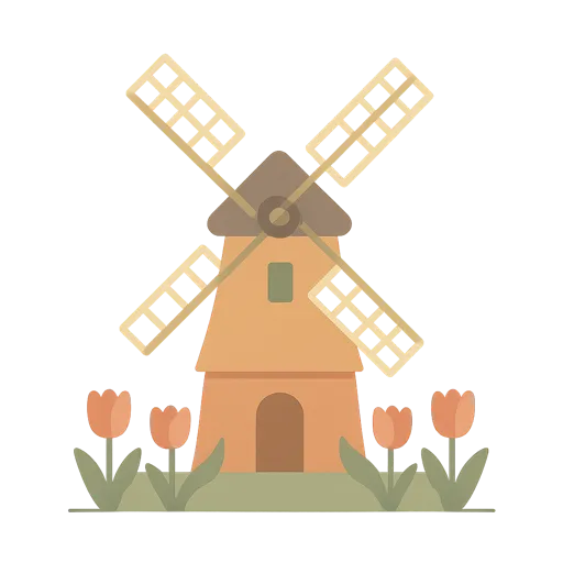 Windmills of Kinderdijk